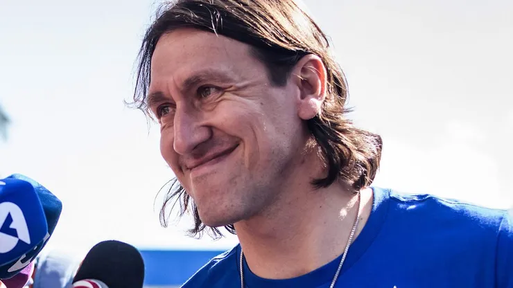 Cássio durante sua chegada ao clube mineiro, em 2024. Foto: Gustavo Aleixo/Cruzeiro