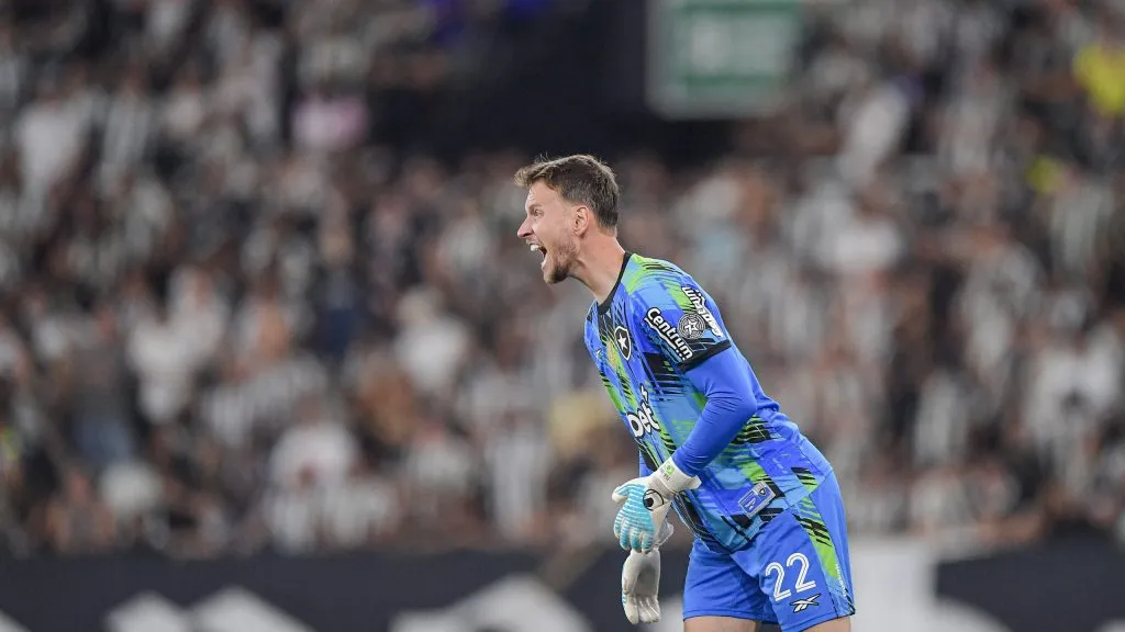 Neto, goleiro do Botafogo. Foto: Thiago Ribeiro/AGIF.