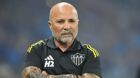 Sampaoli estreou no Galo com eliminação na Copa do Brasil. Foto: Gilson Lobo/AGIF