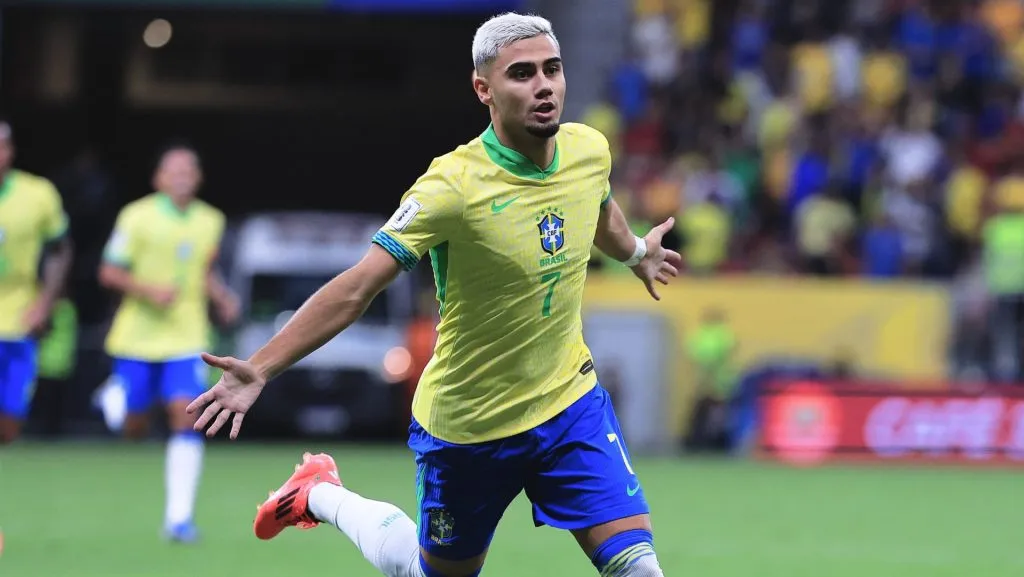 Andreas Pereira, na Seleção Brasileira