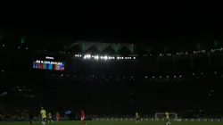 RJ - RIO DE JANEIRO - 04/09/2025 - ELIMINATORIAS COPA DO MUNDO 2026, BRASIL X CHILE - Placar exibe a renda da partida entre Brasil e Chile no Maracana no Rio de Janeiro (RJ), pelas Eliminatorias da Copa do Mundo 2026. Foto: Marlon Costa/AGIF