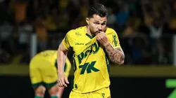 Alesson, atacante do Mirasssol marca seu terceiro gol pela Série A do Brasileirão e desta vez contra o Grêmio