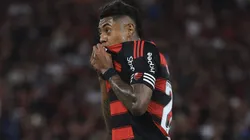 Bruno Henrique, atacante do Flamengo em partida pelo campeonato brasileiro