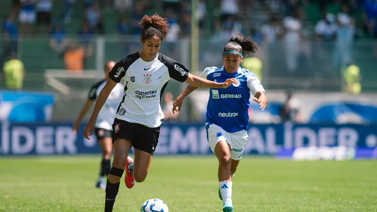 Cruzeiro e Corinthians disputam a final do Brasileiro Feminino - Foto: Alê Torres/Staff Images Woman/CBF