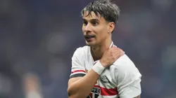 Ferreira jogador do Sao Paulo durante partida contra o Cruzeiro no estadio Mineirao pelo campeonato Brasileiro A 2025. Foto: Gilson Lobo/AGIF
