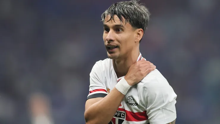 Ferreira jogador do Sao Paulo durante partida contra o Cruzeiro no estadio Mineirao pelo campeonato Brasileiro A 2025. Foto: Gilson Lobo/AGIF