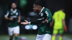 Vitor Roque, jogador do Palmeiras. Foto: Ettore Chiereguini/AGIF.