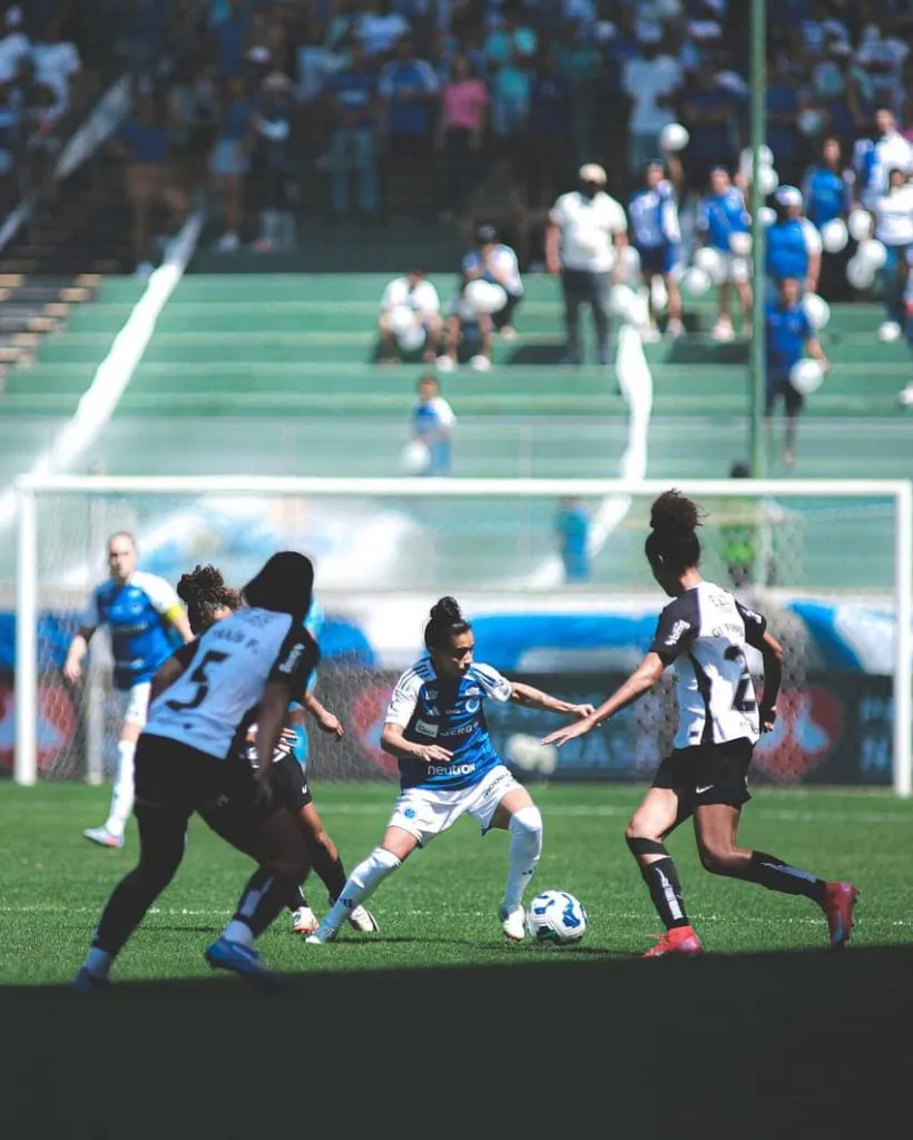 Corinthians x Cruzeiro. Foto: Gustavo Martins/Cruzeiro