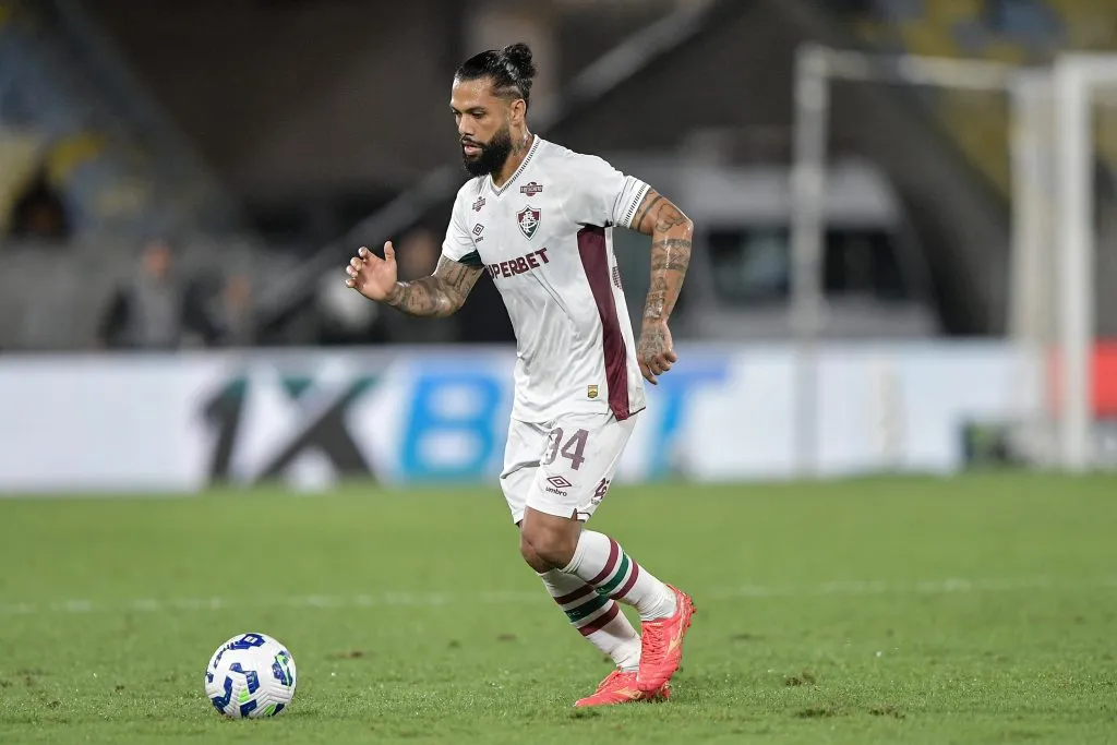 Otavio jogador do Fluminense durante partida contra o Corinthians no estadio Maracana pelo campeonato Brasileiro A 2025. Foto: Thiago Ribeiro/AGIF