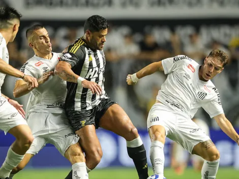Atlético-MG não perde há oito anos para o Santos jogando em casa