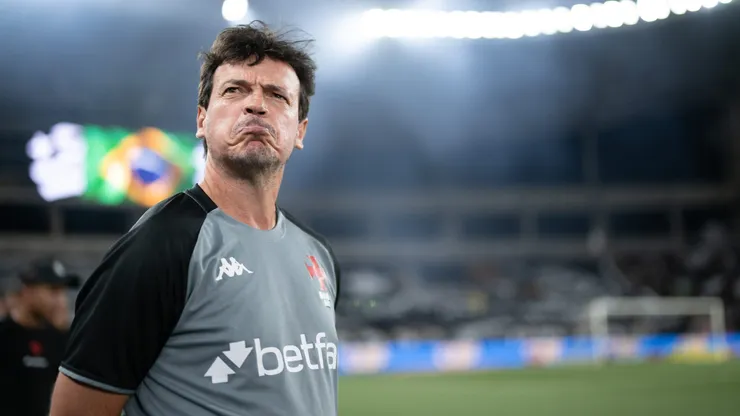 Fernando Diniz, técnico do Vasco. Foto: Jorge Rodrigues/AGIF.