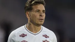 Soteldo durante partida entre Red Bull Bragantino e Fluminense, no Estádio Cícero de Souza Marques, pelo Brasileirão.