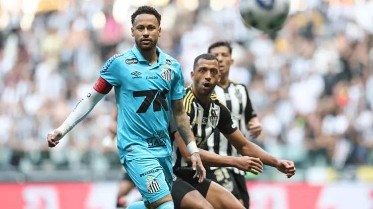 Atlético-MG x Santos. Foto: Gilson Lobo/AGIF