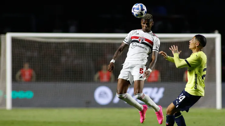 Arboleda do São Paulo diante do LDU Quito - (Photo by Miguel Schincariol/Getty Images)