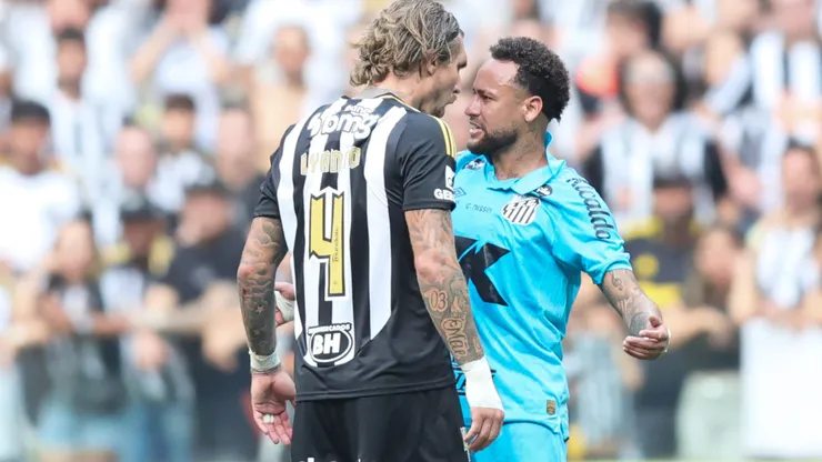 Atlético-MG x Santos. Foto: Gilson Lobo/AGIF