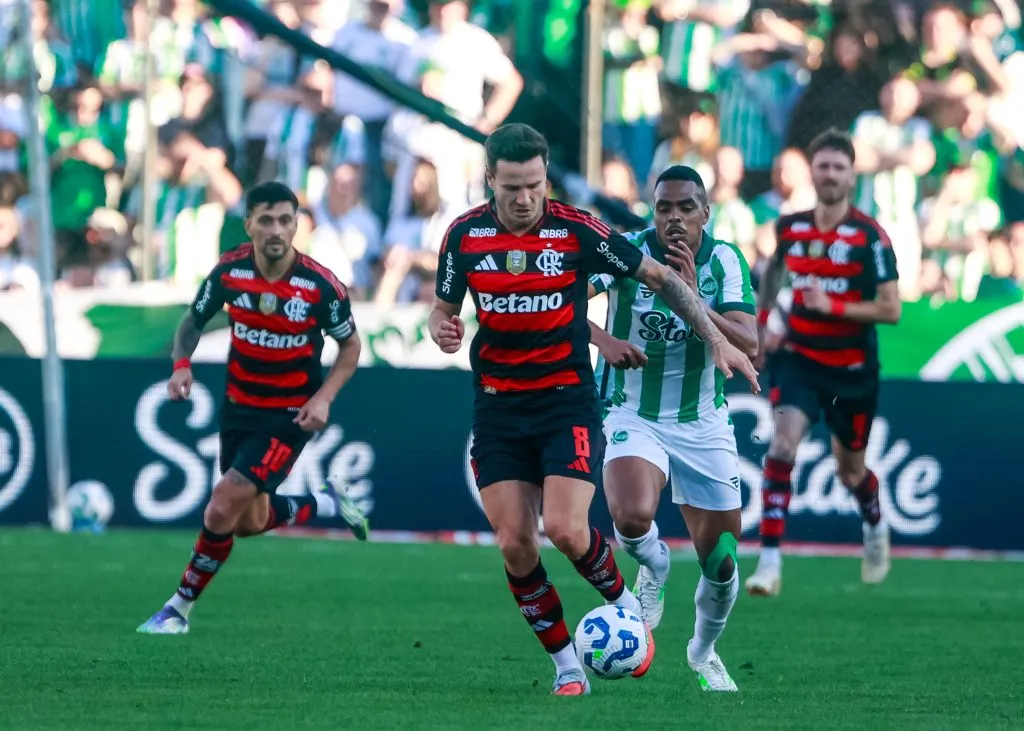 Saúl foi um dos principais destaques do Flamengo contra o Juventude. Foto: Luiz Erbes/AGIF