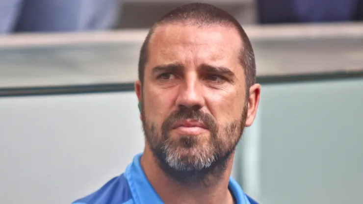 Joao Martins tecnico do Palmeiras durante partida contra o Athletico-PR no estadio Arena da Baixada pelo campeonato Brasileiro A 2023. Foto: Gabriel Machado/AGIF