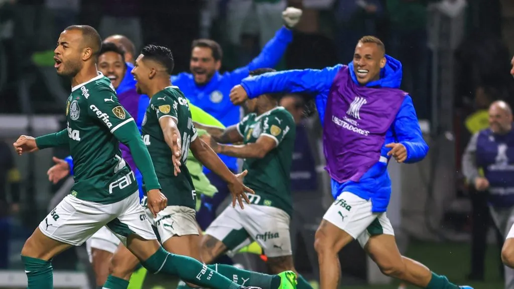 Jogadores do Palmeiras