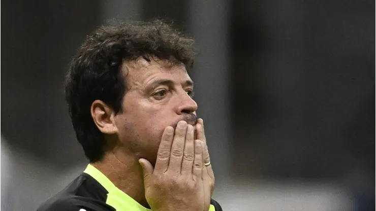 DF - BRASILIA - 12/07/2025 - BRASILEIRO A 2025, VASCO X BOTAFOGO - Fernando Diniz tecnico do Vasco durante partida contra o Botafogo no estadio Mane Garrincha pelo campeonato Brasileiro A 2025.