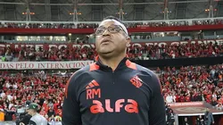 Roger Machado no Internacional. Foto: Ricardo Duarte / Internacional