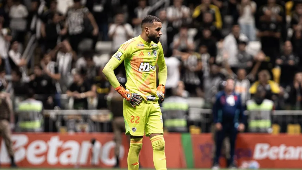 Atlético-MG manifestou apoio a goleiro e atitudes a serem tomadas ( Foto: Mateus Dutra/AGIF)