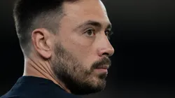 Davide Ancelotti durante partida entre Botafogo e Red Bull Bragantino, no Estádio Nilton Santos, pelo Brasileirão.