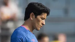 SP - BRAGANCA PAULISTA - 23/08/2025 - BRASILEIRO A 2025, BRAGANTINO X FLUMINENSE - jogador Cano do Fluminense durante aquecimento antes da partida contra o Bragantino no estadio Cicero De Souza Marques pelo campeonato Brasileiro A 2025.