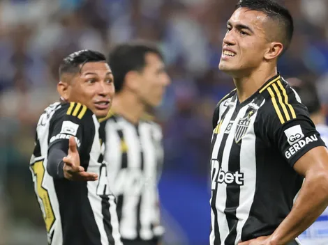 Cuello abre o jogo sobre 'seca' de gols do ataque do Atlético-MG