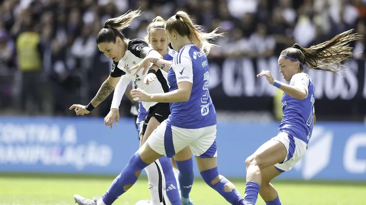 Corinthians e Cruzeiro na final do Brasileirão Feminino 2025 - Foto: Rafael Ribeiro/CBF