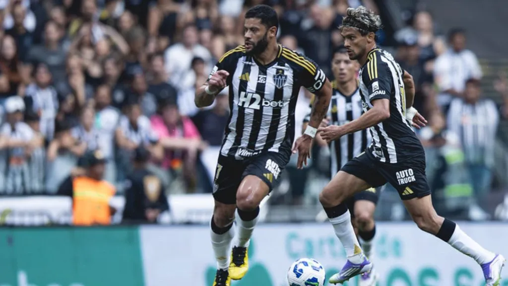 Galo saiu na frente, mas tomou o empate (Foto: Pedro Souza / Atlético)