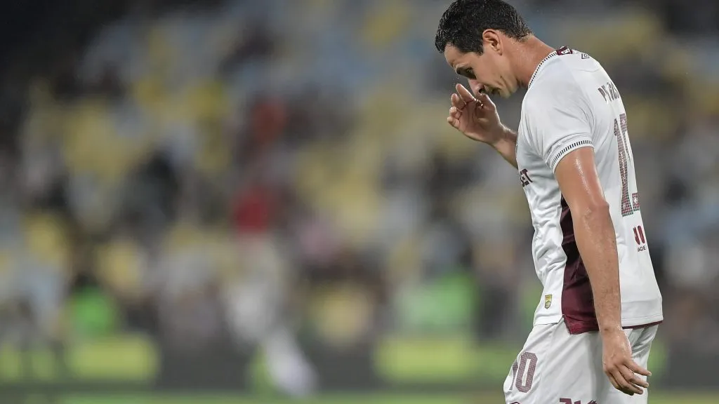 Ganso jogador do Fluminense durante partida contra o Corinthians no estadio Maracana pelo campeonato Brasileiro A 2025. Foto: Thiago Ribeiro/AGIF
