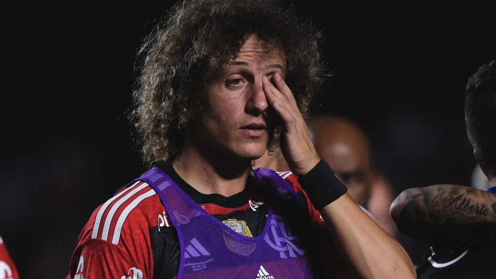 David Luiz na época de Flamengo. Foto: Ettore Chiereguini/AGIF
