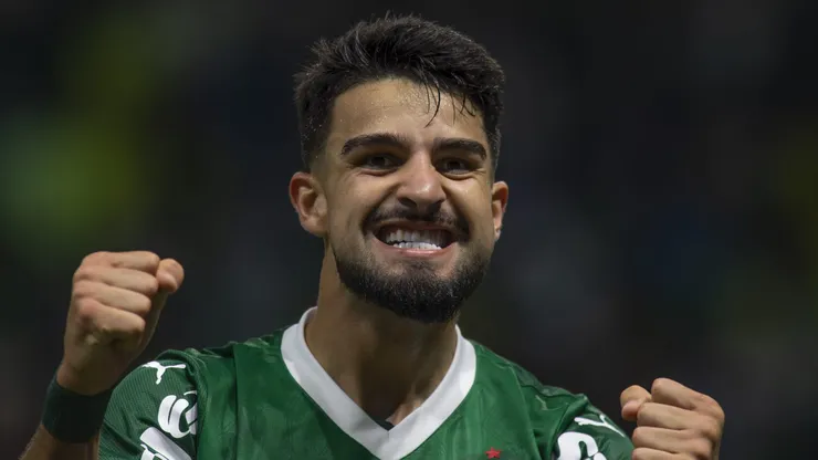 Flaco López durante Palmeiras x Internacional. Foto: Anderson Romao/AGIF