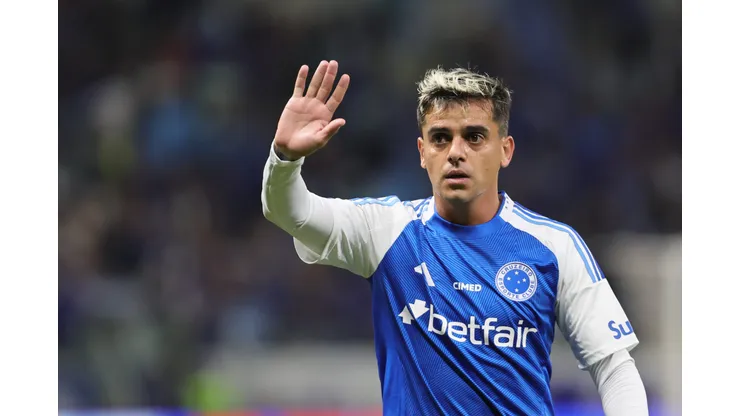 Fagner jogador do Cruzeiro durante partida contra o CRB no estadio Mineirao pelo campeonato Copa Do Brasil 2025. Foto: Gilson Lobo/AGIF