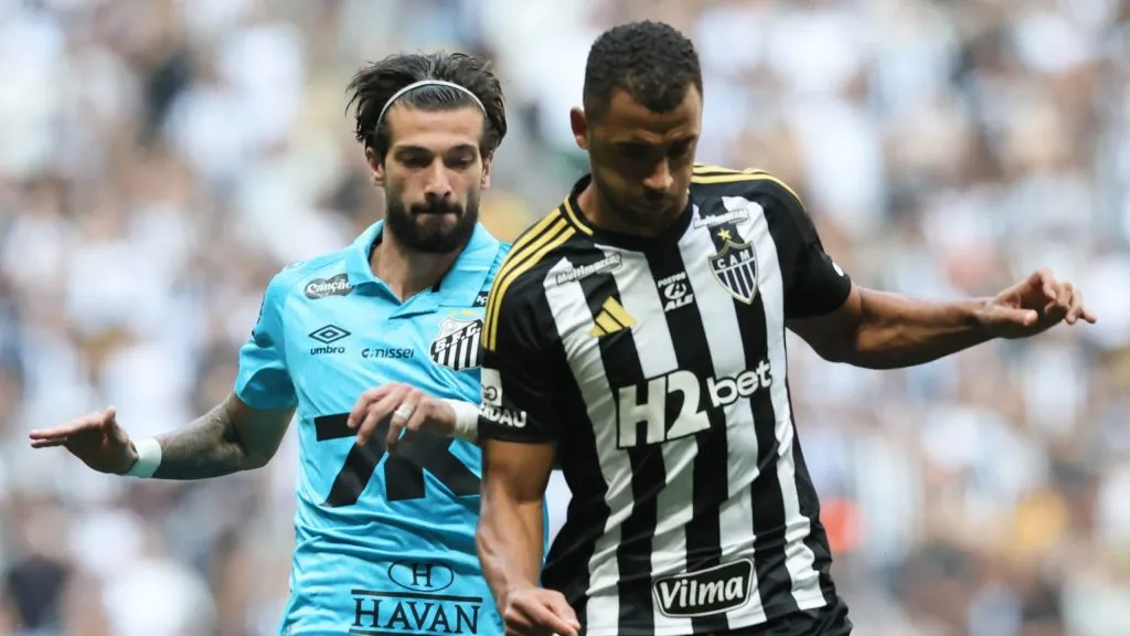 Atlético-MG x Santos - Foto: Gilson Lobo/AGIF.