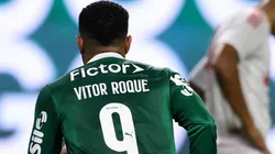 Vitor Roque, na vitória sobre o Internacional por 4 a 1 (Divulgação/X @Palmeiras)