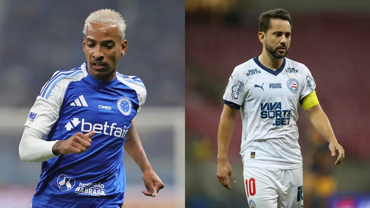 Matheus Pereira e Everton Ribeiro. Fotos: Gilson Lobo/AGIF e Marlon Costa/AGIF.
