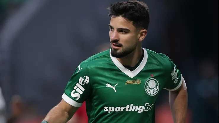 Flaco López vem brilhando no ataque do Palmeiras no Brasileirão Betano. Ettore Chiereguini/AGIF