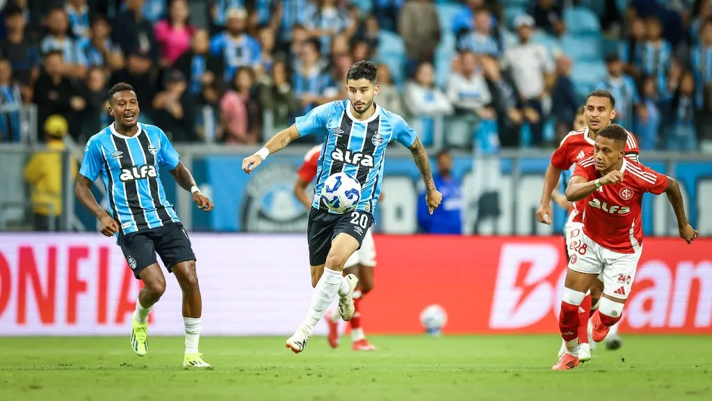 Tricolor e Colorado medirão forças no domingo (21). Foto: Lucas Uebel/Grêmio.