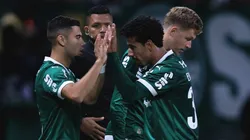 Andreas e Lucas Evangelista travam batalha sadia entre os titulares do Palmeiras contra River