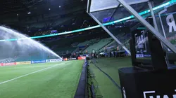 VAR durante a Libertadores Feminina desde o primeiro jogo. Foto: Ettore Chiereguini/AGIF