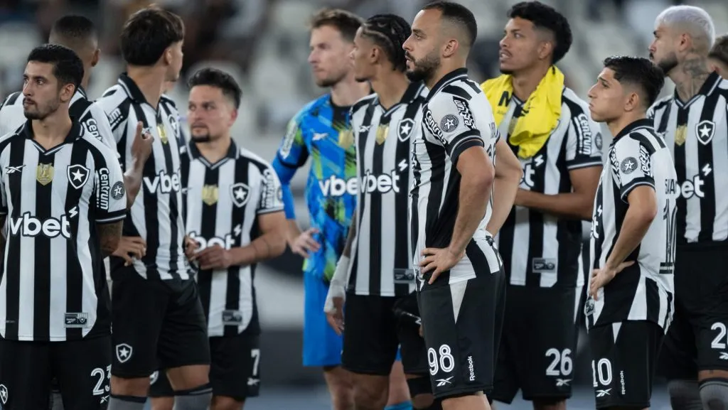 Jogadores do Botafogo