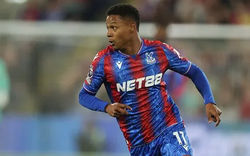 Matheus atuando pelo Palace. Foto: Richard Pelham/Getty Images