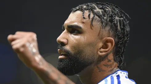 Gabriel Barbosa, atacante do Cruzeiro em partida pelo campeonato brasileiro