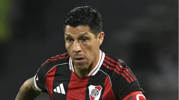 Enzo Pérez, capitão do River Plate - Foto: Hernan Cortez/Getty Images