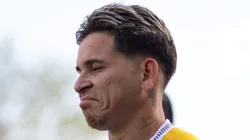 SP - BRAGANCA PAULISTA - 23/08/2025 - BRASILEIRO A 2025, BRAGANTINO X FLUMINENSE -Yeferson Soteldo jogador do Fluminense durante partida contra o Bragantino no estadio Cicero De Souza Marques pelo campeonato Brasileiro A 2025.