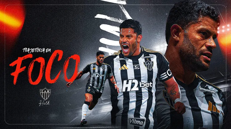 Hulk: a trajetória do atacante que transformou o Atlético-MG - Fotos: Thiago Ribeiro/AGIF e Fernando Moreno/AGIF