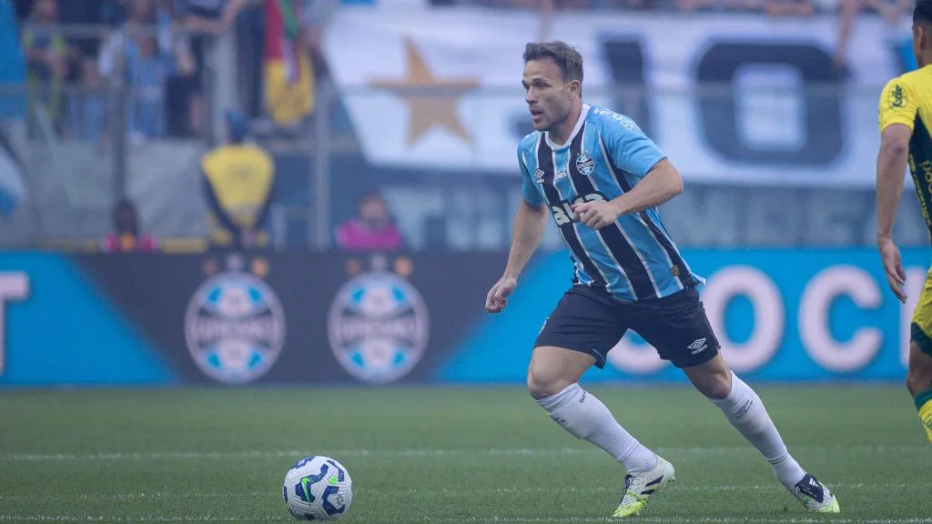 Arthur no Grêmio. Foto: Maxi Franzoi/AGIF
