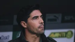 SP - SAO PAULO - 20/07/2025 - BRASILEIRO A 2025, PALMEIRAS X ATLETICO-MG - Abel Ferreira tecnico do Palmeiras durante partida contra o Atletico-MG no estadio Arena Allianz Parque pelo campeonato Brasileiro A 2025.