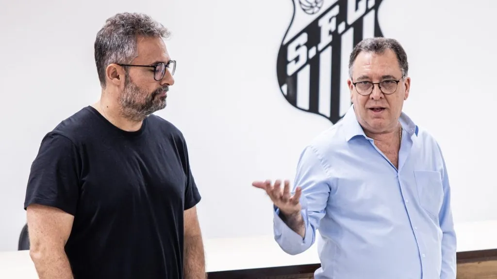 Marcelo Teixeira busca receitas ao Peixe - Foto: Raul Baretta/Santos FC.